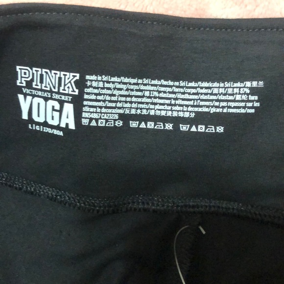 🐆 NWT Size L Black Leopard Print Leggings - Picture 6 of 8